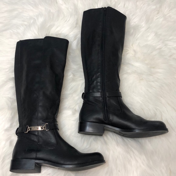 dexflex comfort Shoes - Dexflex comfort black riding boots side zip size 7